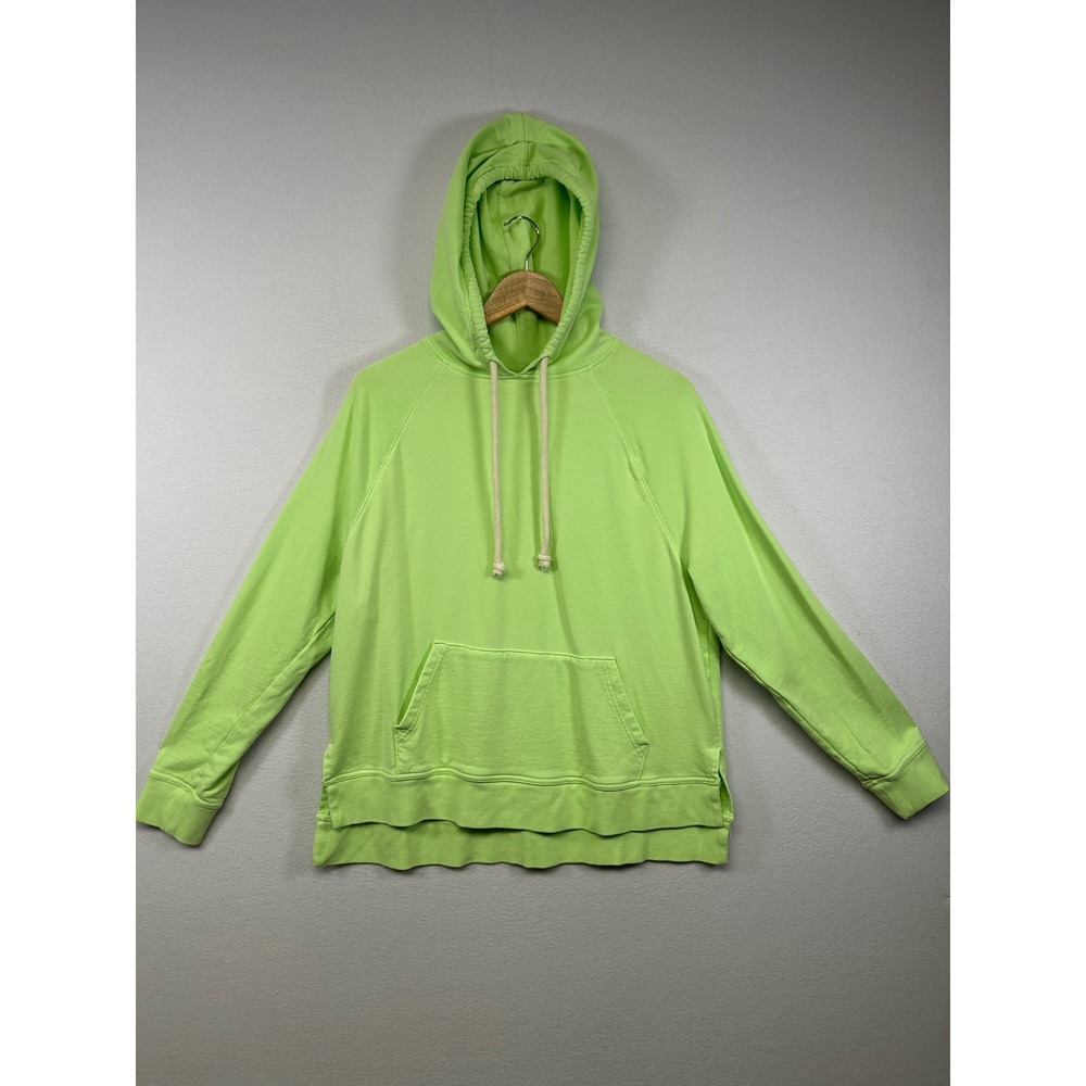 Neon Bright Universal Thread Womens Large Lime Green Raglan French Terry Hoodie